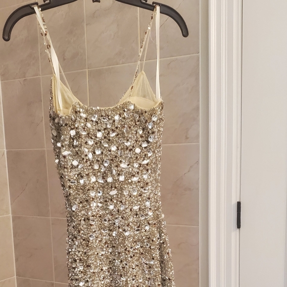 Musani Couture Beaded Mini Dress - Picture 8 of 12